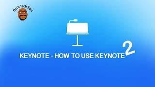 How to use Keynote [upl. by Aiza]