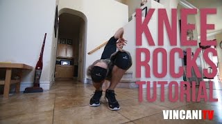 How to Breakdance  Knee Rocks  Footwork 101 [upl. by Lyssa]