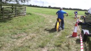 Brian maxted on a grasstrack bike 500cc weslake [upl. by Erbma273]