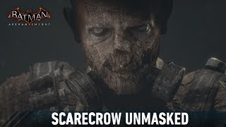 MATERIAL Batman Arkham Knight Scarecrow Unmasked [upl. by Noillid]