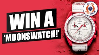 WIN A MOONSWATCH Yes seriously Im giving one away Competition Now Closed [upl. by Meriel668]