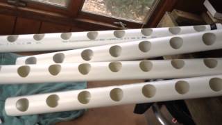 How To Build a GravityBased PVC Aquaponic Garden Very Easily [upl. by Annalee]