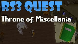 RS3 Quest  Throne of Miscellania [upl. by Schulz]