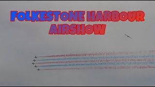 FOLKESTONE HARBOUR UK AIR SHOW [upl. by Ottavia601]