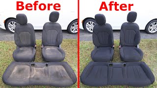 How To Super Clean Cloth and Leather Seats [upl. by Eade]