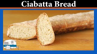 How to bake Ciabatta Bread [upl. by Hgieliak]