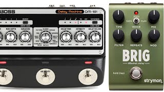 Does the Strymon BRIG hold up to a real analog bbd delay  Brig vs dm101 featuring Nymphes [upl. by Amata]