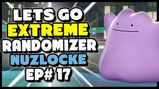 Ditto Almost KILLED ME  Pokemon Lets Go Pikachu and Eevee Extreme Randomizer Nuzlocke Episode 17 [upl. by Sands338]