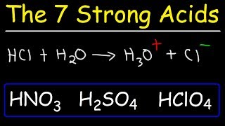 How To Memorize The Strong Acids and Strong Bases [upl. by Ekard437]