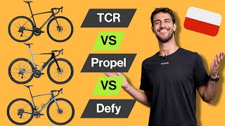 Giant Propel Vs TCR Vs Defy  Który rower szosowy Giant jest dla Ciebie najlepszy [upl. by Stacey]