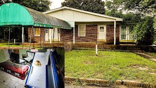 ABANDONED Funeral Home With STAINED CASKETS Ashes amp Classic Vehicles [upl. by Japheth]