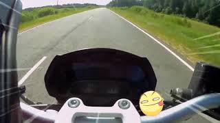 Ducati Monster 696  Full Gas  Top Speed [upl. by Kenwrick]