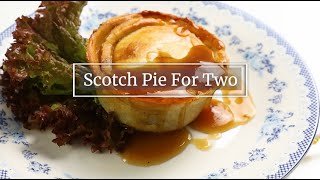 Small batch Scotch Pie For Two Recipe [upl. by Nnasus]