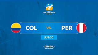 COLOMBIA VS PERÚ  CONMEBOL LIGA EVOLUCIÓN de FÚTBOL PLAYA  Zona Norte  SUB20 [upl. by Clementius]