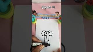 🐘 Como desenhar um elefante art drawing desenho desenhando comodesenhar flypツ naoflopa arte [upl. by Anhavas]