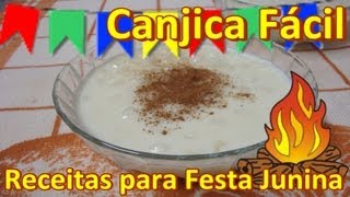 Receitas para Festa Junina  Canjica Fácil [upl. by Helsie504]