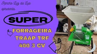 Forrageiro Triturador TRAPP TRF 400 3 cv [upl. by Fornof47]