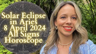 NEW MOON SOLAR ECLIPSE In ARIES 8 April 2024 All Signs Horoscope Ready or Not Here It Comes [upl. by Severson193]