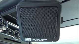 MFJ ClearTone External Speaker Model MFJ281  Review  AF5DN [upl. by Clementas]