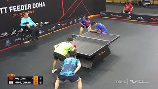 AoLong vs HungChang  MD SF  WTT Feeder Doha 2024 [upl. by Onitnatsnoc]