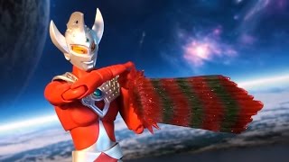 R277 Bandai UltraAct Ultraman Taro Action Figure Review [upl. by Ybot363]