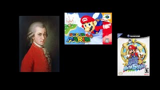 Mozart  Requiem in D minor K 626 II Kyrie Super Mario 64  Super Mario Sunshine Soundfont [upl. by Aiuqcaj79]