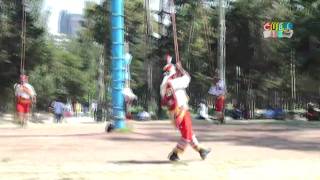 Así se Vio  Voladores de Papantla en Chapultepec [upl. by Ogilvie]