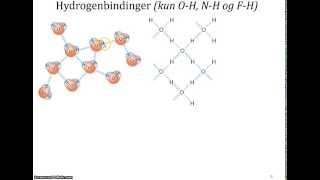 Intermolekylære bindinger [upl. by Schoening360]