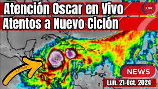 Atención en vivo Oscar sobre Cuba pendientes a un nuevo ciclón huracan tormenta envivo [upl. by Eniarrol]