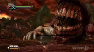 Dantes Inferno  Cerberus Battle Gameplay Movie Battle [upl. by Carman]