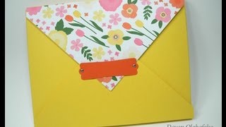 Easy Envelope Card Box [upl. by Erasmo20]