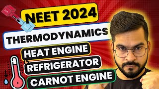 THERMODYNAMICS CLASS 11  HEAT ENGINE REFRIDGERATOR amp CARNOT ENGINE  NEET 2024 PHYSICS  SSP SIR [upl. by Libb]