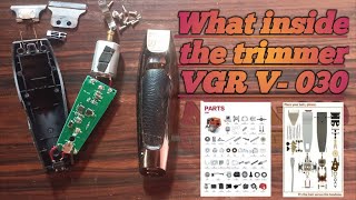 What is inside the trimmer  VGR030 [upl. by Amelus90]