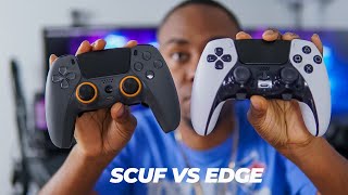 PS5 Dual Sense Edge Vs The Scuf Reflex Pro [upl. by Mattson345]