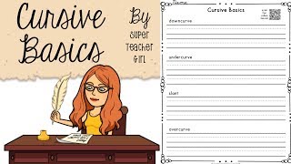 Cursive Writing for Beginners Cursive Basics [upl. by Euqinor]