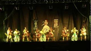 Togolese folk dance Percussion amp dance Ouverture [upl. by Atteroc]