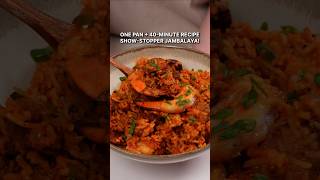 Jambalaya Recipe TheLoveyLife easyrecipe onepanrecipe dinnerrecipe [upl. by Retsae]