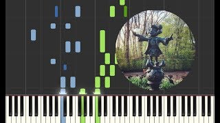 Pardoes Promenade  Efteling  Piano Tutorial [upl. by Castor]