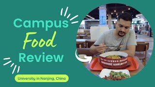 Nanjing University Canteen Food Review in China  NUIST [upl. by Gunter399]