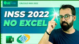 Como Fazer o Cálculo do INSS 2022 no Excel  Planilha de Grátis para Baixar [upl. by Marla]