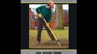 Air Spade 2000 Trenching Tool [upl. by Htims582]