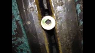 Fixing a broken damper drumand damper rod [upl. by Waneta]