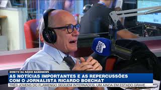 Ricardo Boechat fala sobre a sucessão de tragédias no Brasil [upl. by Ailil717]