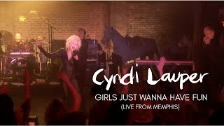 Cyndi Lauper – Girls Just Wanna Have Fun Live in Memphis [upl. by Lalittah934]