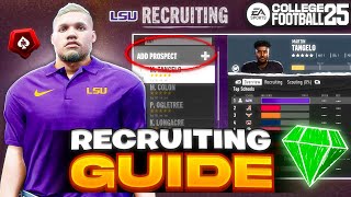 The BEST Recruiting Guide in College Football 25 Dynasty Mode [upl. by Gio761]