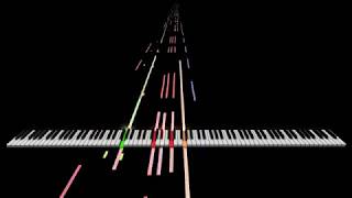 Queen  Dont Stop Me Now  MIDI Visualized [upl. by Noakes]