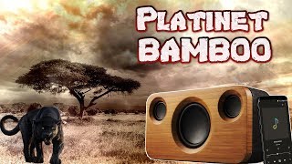 Platinet BAMBOO 21 Speakers  test recenzja review bardzo eleganckiego głośnika BT [upl. by Ignace]