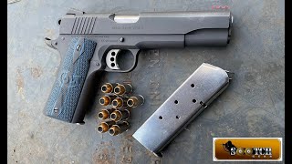 Colt 1911 Competition 45 ACP Gun Review [upl. by Octavia667]