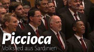 Piccioca  Sardinian folk song  Male Voice Choir MVC Mens Chorus Traditonal Italy [upl. by Htnamas103]