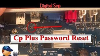 How to Reset Cp Plus DVR Password  DVR Password Reset youtubeshorts Cp Plus E1CV2 [upl. by Bunder]